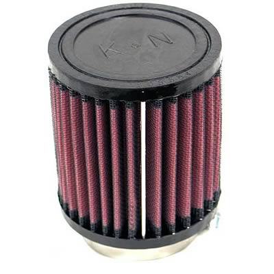 K&N Filters KNRB-0600 Universal Rubber Air Filter 2-1/4" 5 Deg Flg 3-1/2"Od 4""
