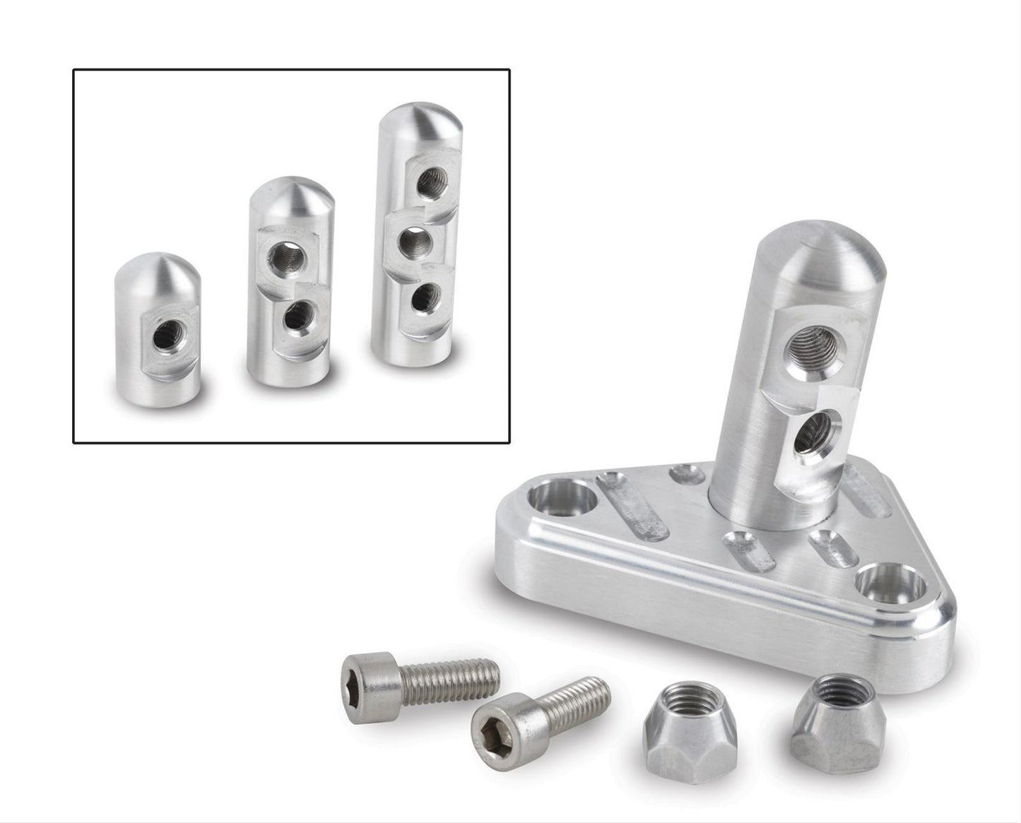 Lokar LK-TCB-40TP2 Tuned-Port Billet Aluminium Bracket W/ Double Stud