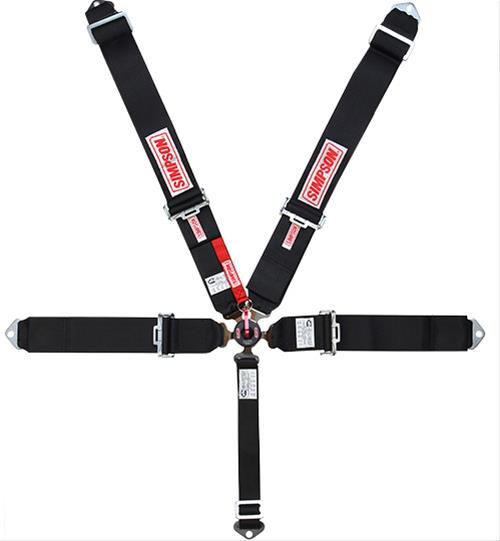 Simpson SI29110BKHL1X Camlock Belt 5 Point Black