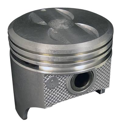 Silv-o-lite SOL-1438 Pistons STD Flat W 4 V/Reliefs Chev 307 V8