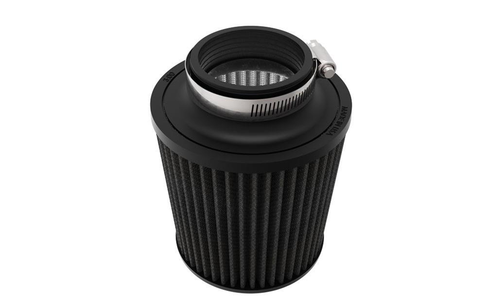 KNRU-3108HBK | 3" Clamp-On Tapered Filter