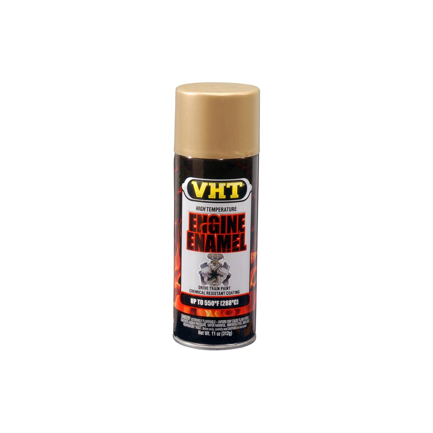 VHT Paints VHTSP132 Engine Enamel Gold DE1604