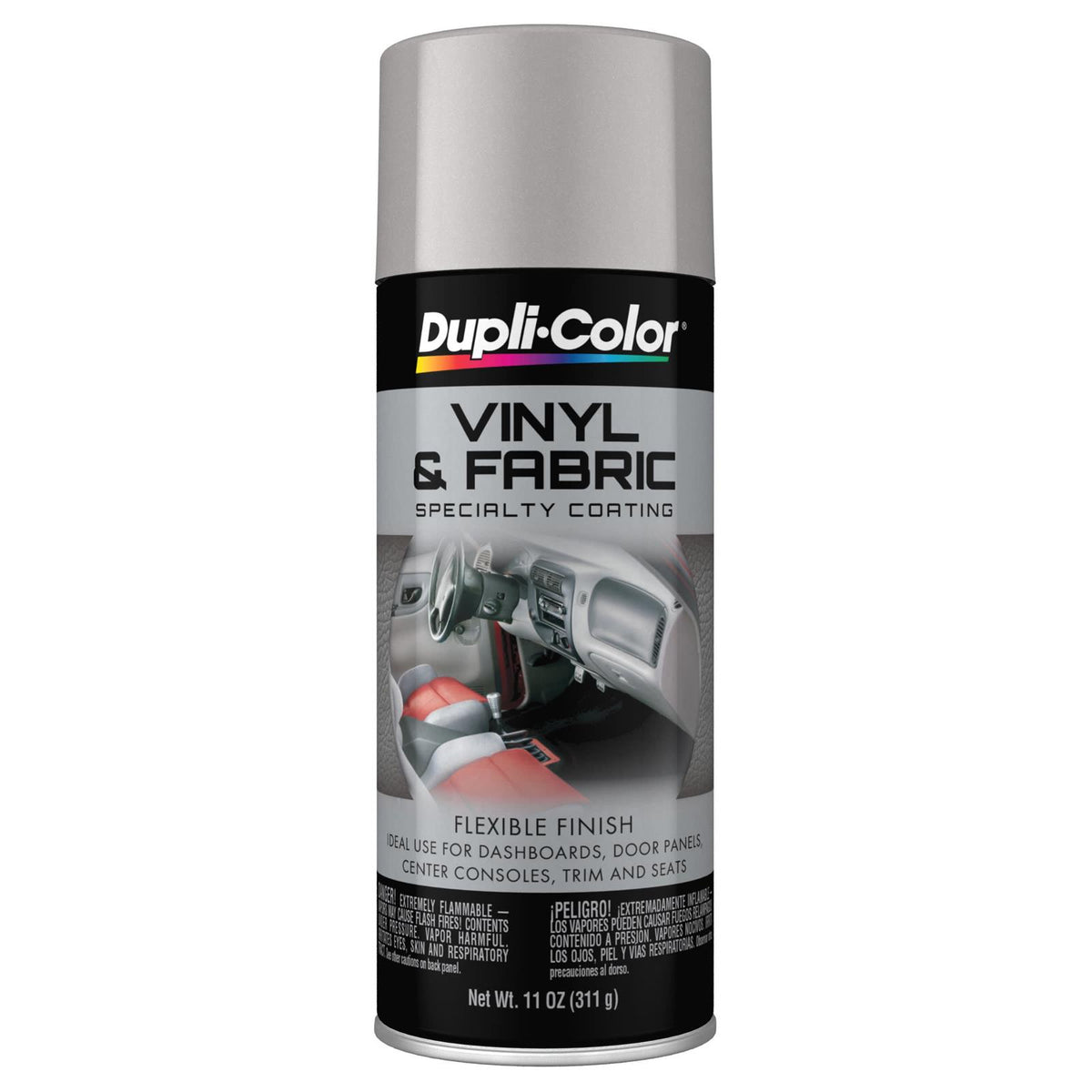 Dupli-Color SHW-HVP103 Dupli-Color Vinyl Paint Silver Vinyl & Fabric 311GM