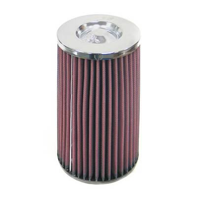 K&N Filters KNRC-5144 Universal Chrome Air Filter 2-3/4"Flg 4-3/4"B 4"T 7-7/8"