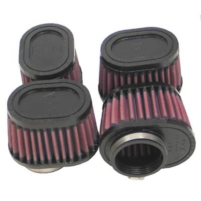 K&N Filters KNRU-1824 Universal Rubber Filter 4 2"Flg O/S 3 X 4" 2-3/4"H"