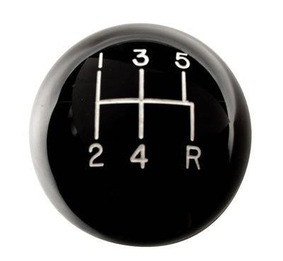 Hurst HU1630114 Black Classic Knob, 5 Spd 12Mm