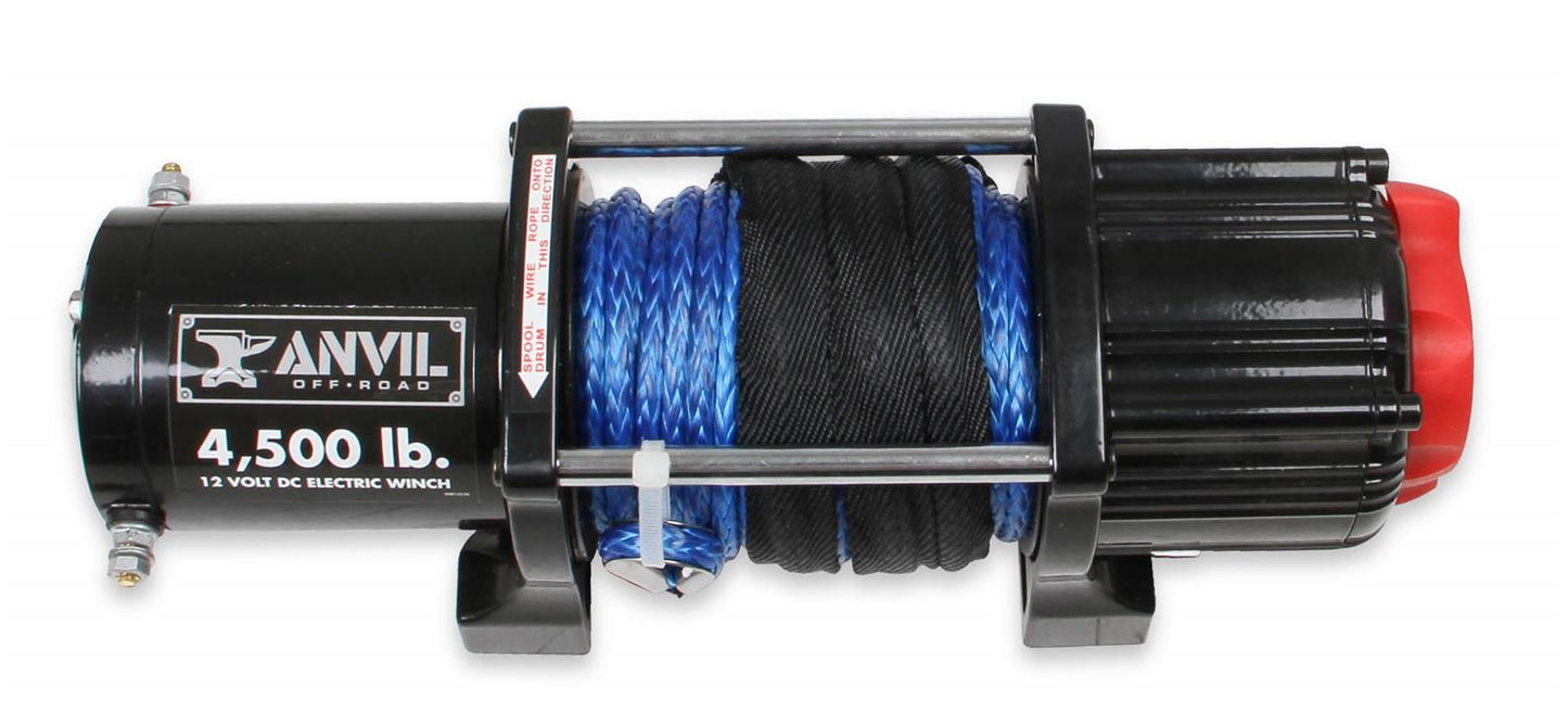 Anvil Off Road AN4510AOR 3.5HP 12V Winch 4500 Lbs incl 16M Rope Cable******