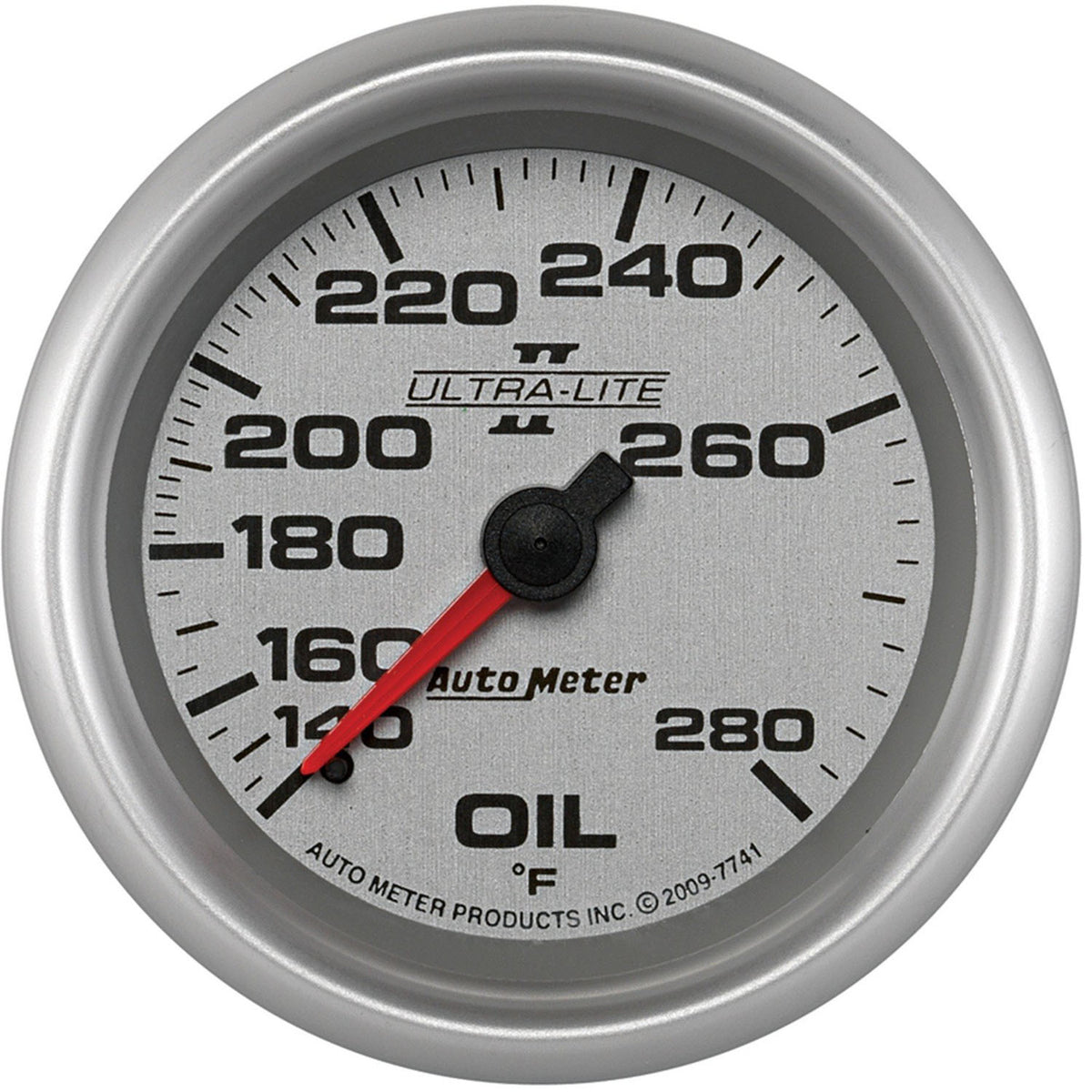 AutoMeter 7741 2-5/8" OIL TEMPERATURE, 140-280 F, ULTRA-LITE II