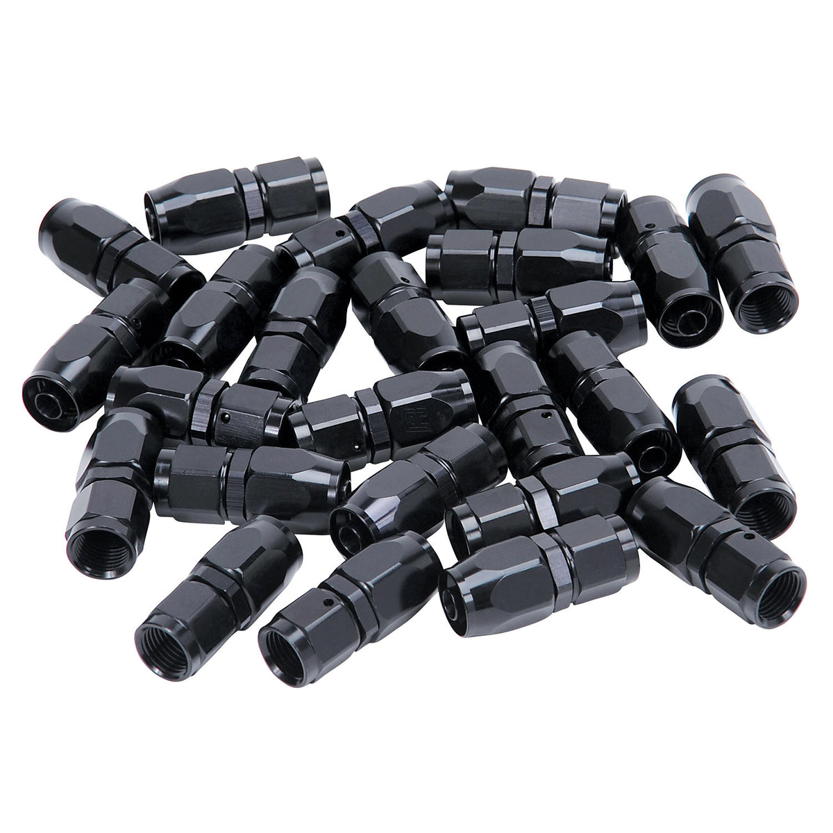 Russell RU610027 Hose End Str 6An Blk 25 P