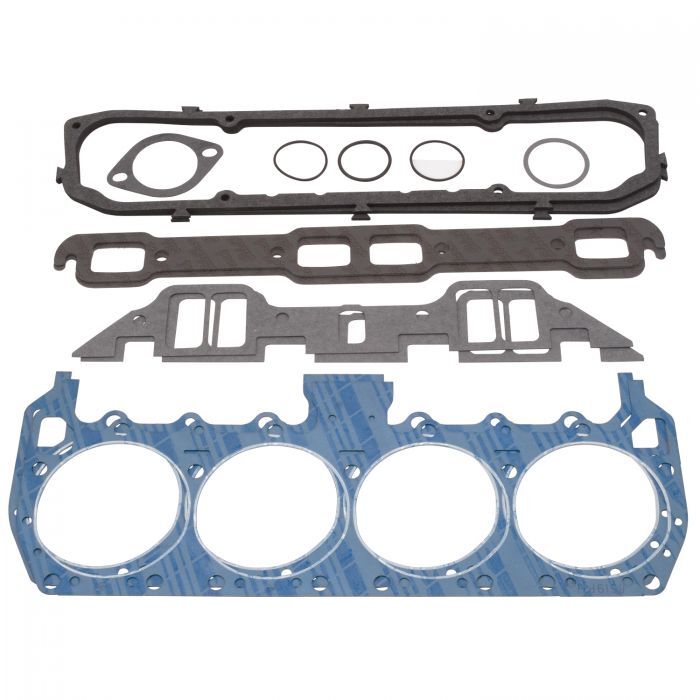 Edelbrock 7366 Engine Gasket Set (Head / Inake / Exhaust / Valve Cover) for Chrysler