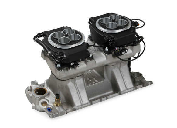 Holley HO550-528 Sniper EFI Kit 4150 2X4 Black