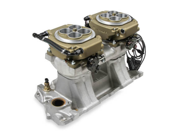 Holley HO550-529 Sniper EFI Kit 4150 2X4 Gold