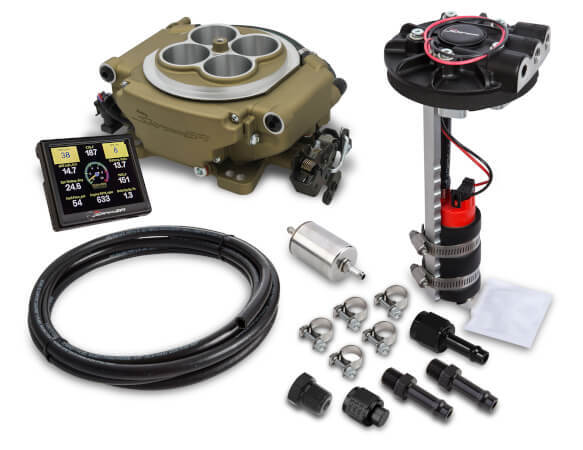 Holley HO550-516D Sniper Tbi Tank Hanger Master Kit Gold
