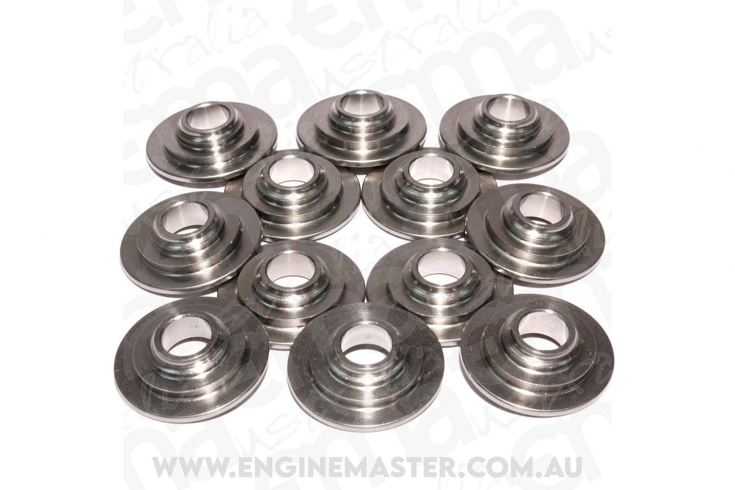 COMP Cams 728-12 10 Degree Titanium Retainer Set of 12 for 1.250" OD Single Spring
