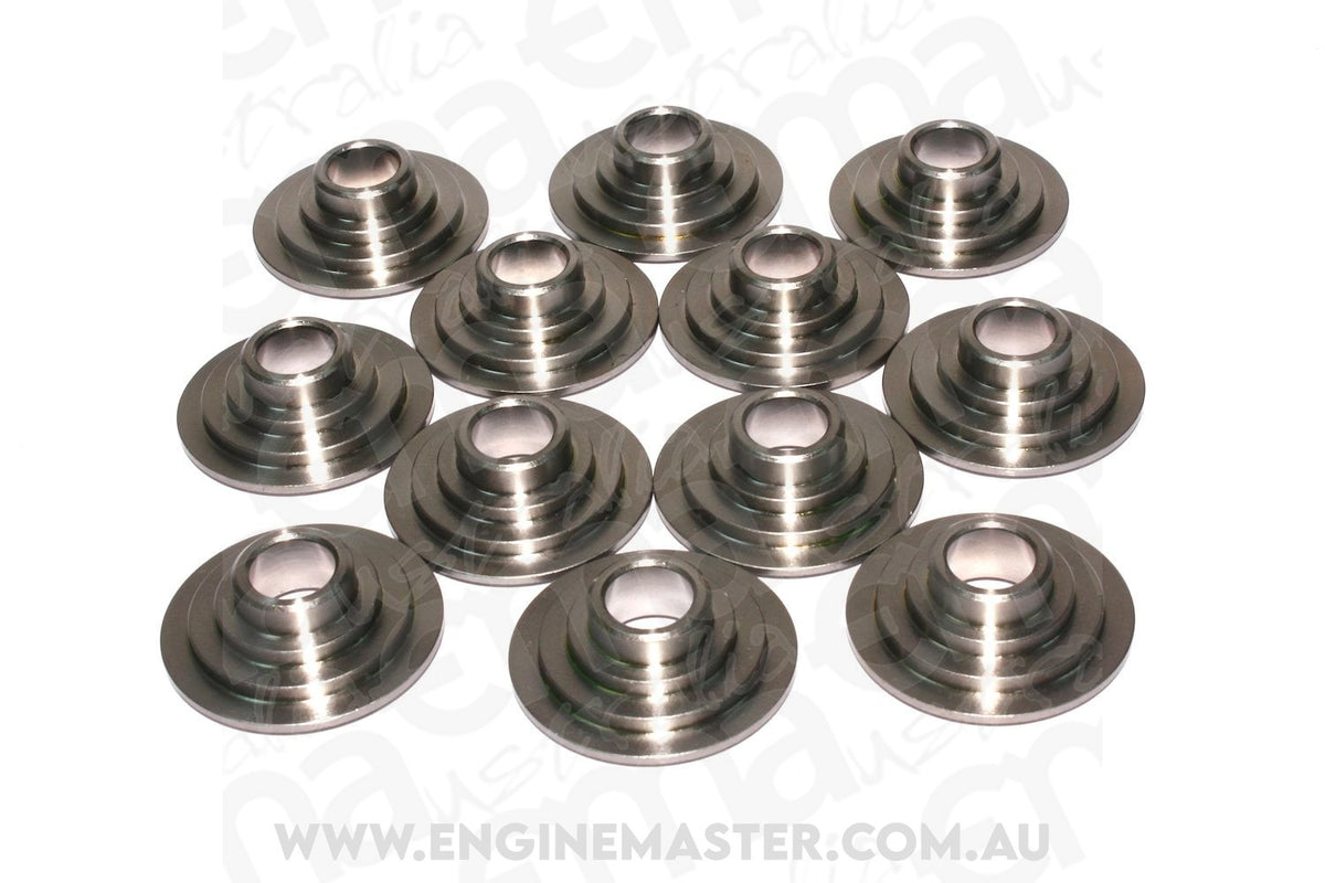 COMP Cams 733-12 10 Degree Titanium Retainer Set of 12 for 1.625" OD Double Springs