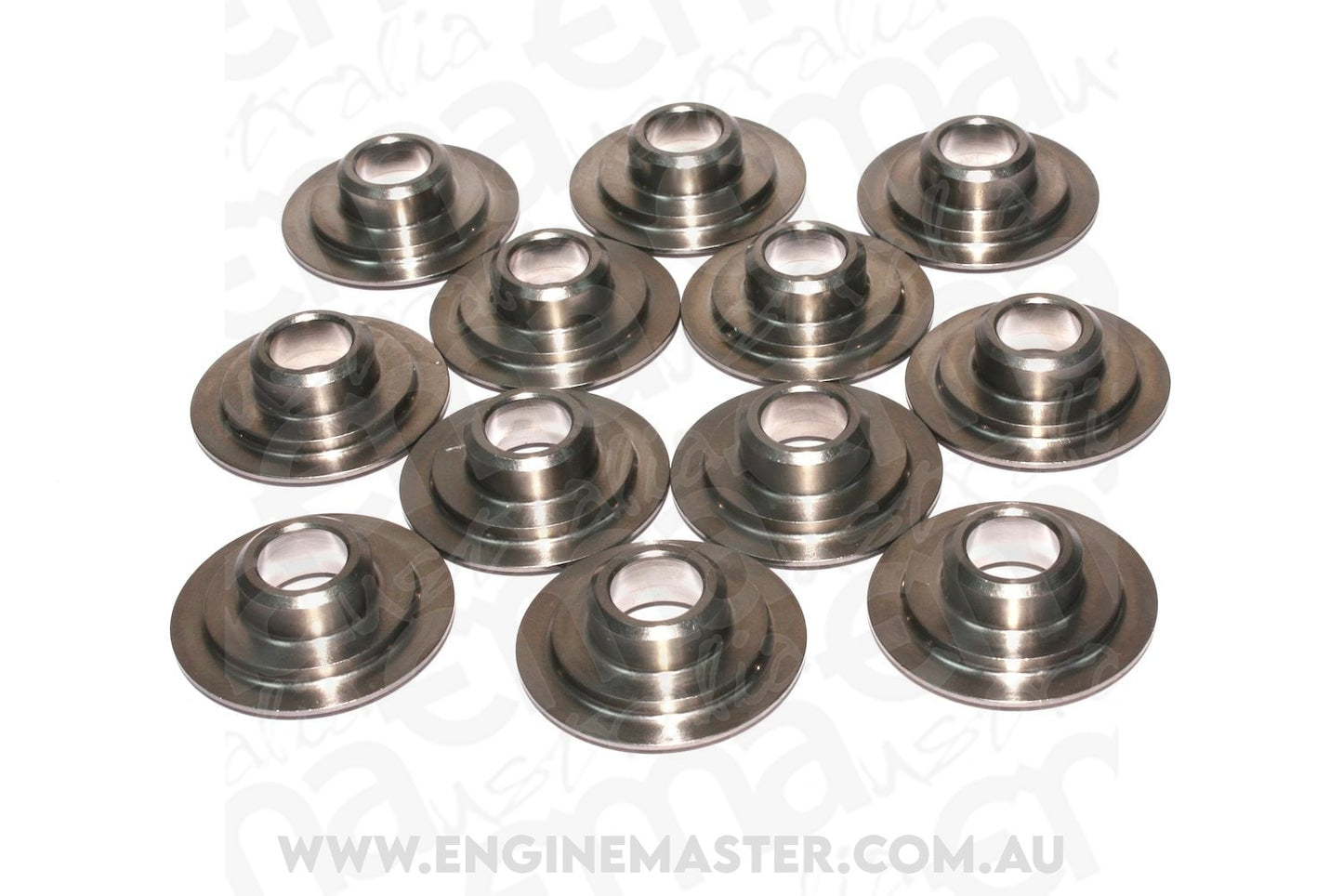 COMP Cams 730-12 10 Degree Titanium Retainer Set of 12 for 1.437"-1.500" OD Double Springs