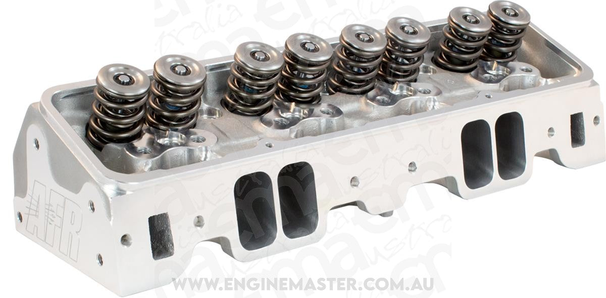 Air Flow Research AFR1136TI Chev SB Comp Pkg Cyl Heads Cmpl 235/80 Sprd Port Ti Retainers