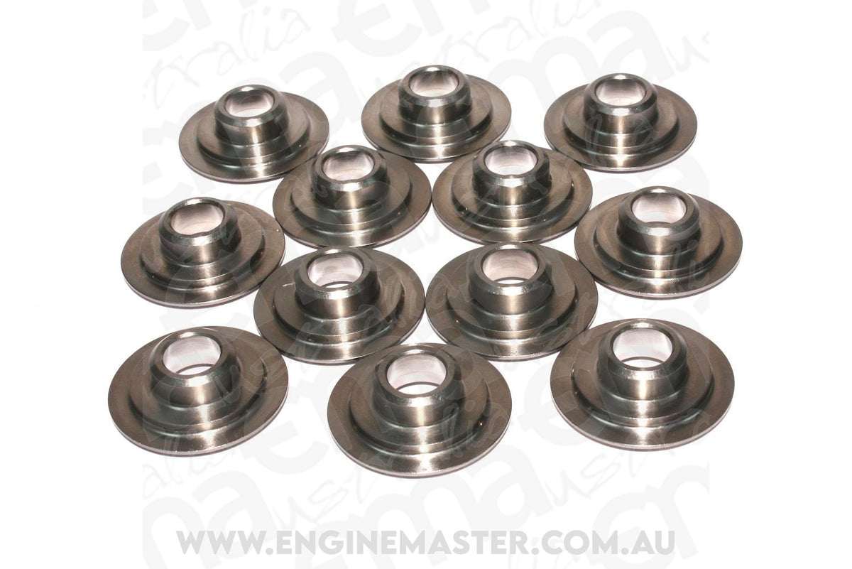 COMP Cams 732-12 10 Degree Titanium Retainer Set of12 for 1.500"-1.550" OD Double Springs