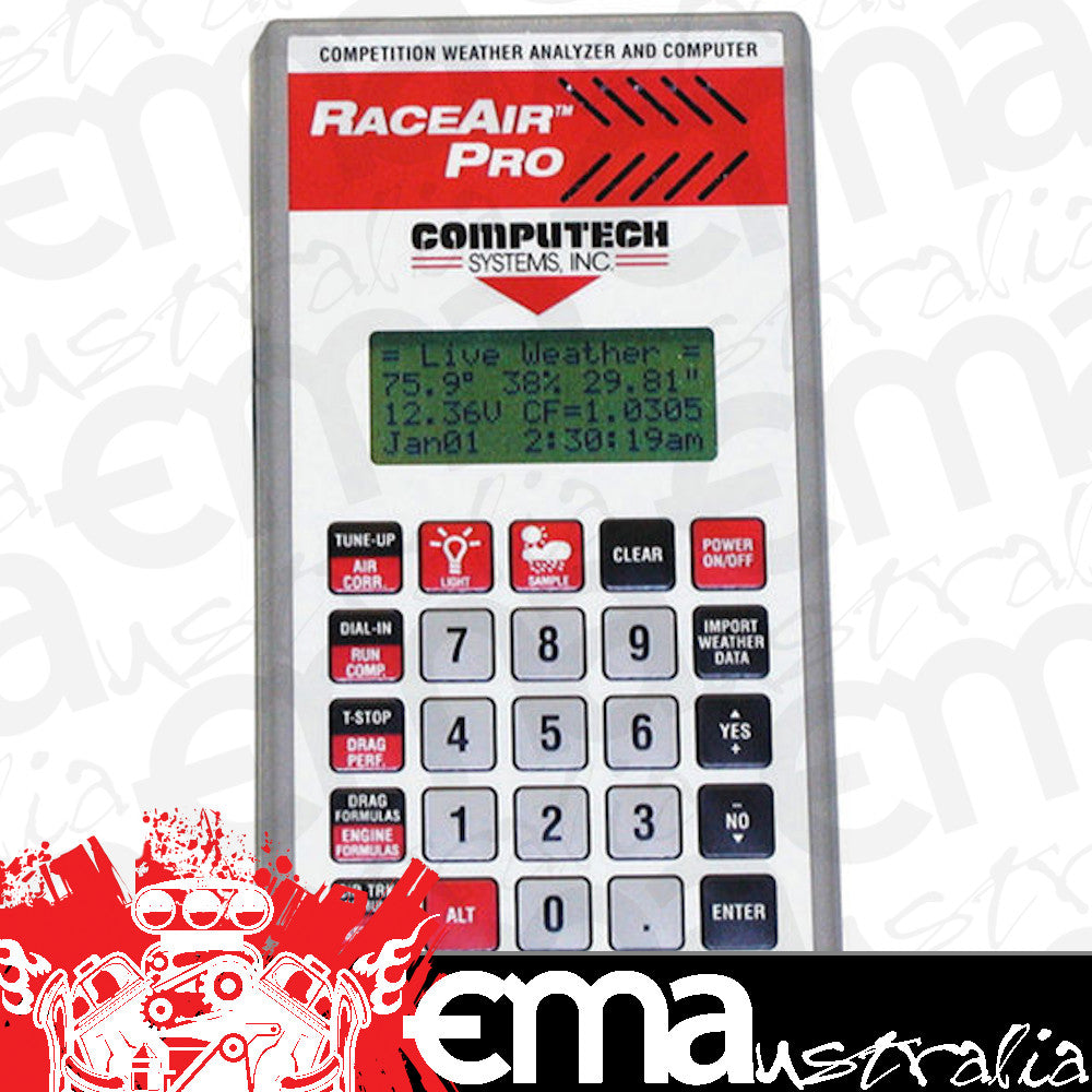 Computech Systems COMP-1000 Race Air Pro Digital Portable Weather Station