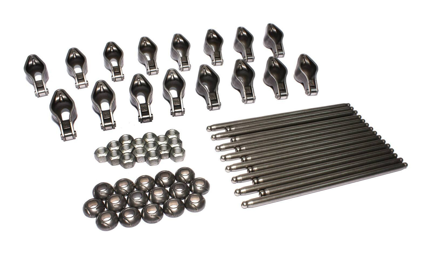 Comp Cams CCRP1411-16 Comp Rocker Arm/Pushrod Kit Ma