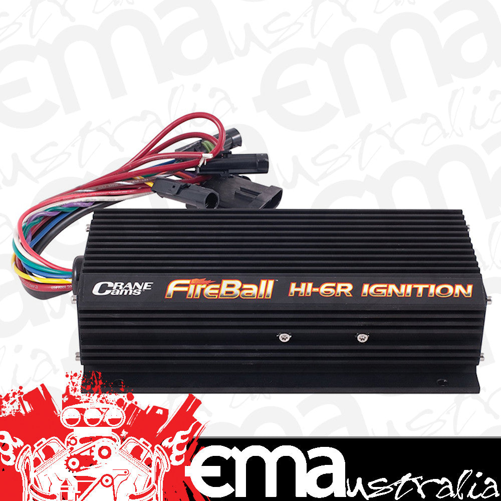 Crane Cams CR6000-6400 Hi-6R Digital Multi-Spark Cd Ignition w/ Single Adjustable Rev Limiter 600-9900 Rpm