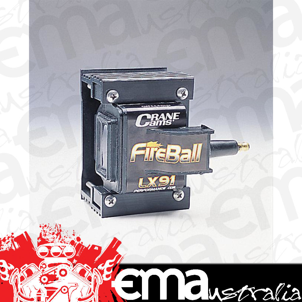 Crane Cams CR730-0891 Fireball Lx91 Performance Ignition Coil High Output E-Core