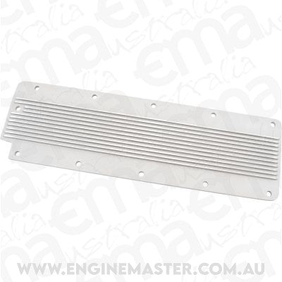 Aeroflow AF77-5028 Gm Ls2 Finned Valley Plate Cover Natural Cast Alloy Ls3 Lsx Aeroflow - AF 77-5028