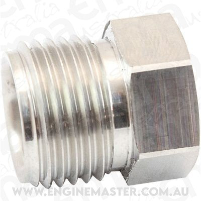 Aeroflow AFFCW-06M #6 MALE WELD ON NUT A/C S/S