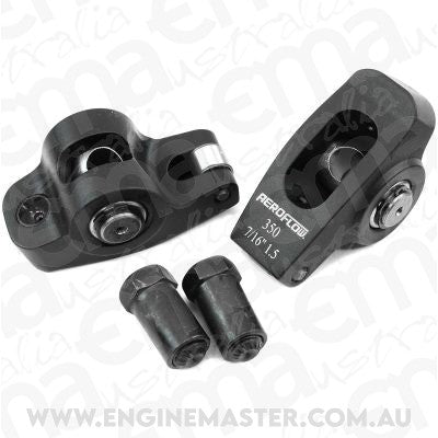 Aeroflow AF95-1105-2 Chev SB Rocker Arms 7/16" Stud 1.5