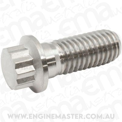Aeroflow AF3519-1250 1/2" UNC Titanium Bolt 1.25"