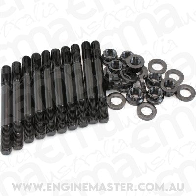 Aeroflow AF37-2250 Mitsubishi 4G63 Main Stud Kit 2 Bolt Evolution 2007 & Earlie