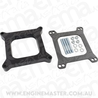 Aeroflow Performance Products AF42-9136 Carburettor Phenolic 1" Open Spacer Black 4150 Carby