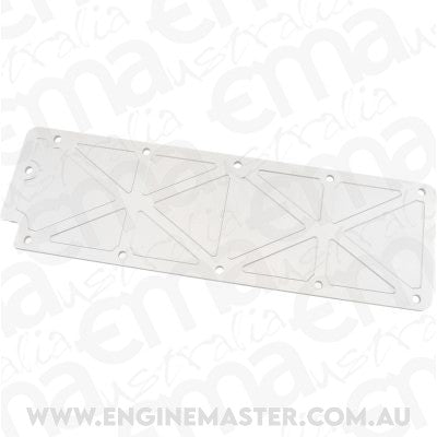 Aeroflow AF77-5027 Gm Ls2 Trussed Valley Plate Cover Natural Cast Alloy Ls3 Lsx Aeroflow - AF 77-5027