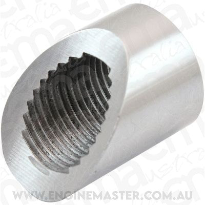 Aeroflow AF987-M12 Angled Weld Bung O2 Sensor Steel M12X1.25 Oxygen Senso 45