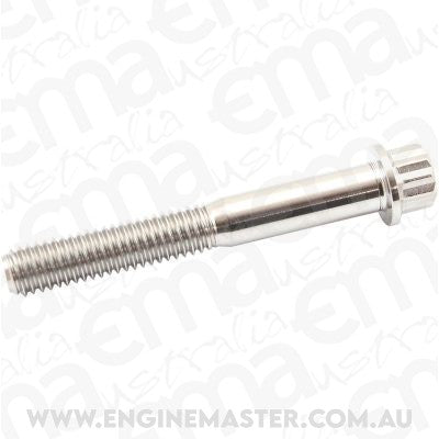 Aeroflow AF3501-1771 M6X1.00 Titanium Bolt 45mm Uhl12 Point Single M6 X 1.00mm
