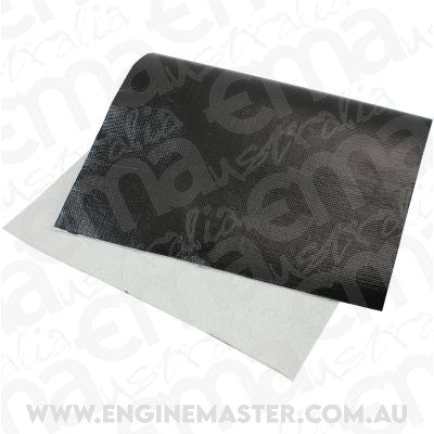 Aeroflow AF91-6002BLK 40" X 36" Aluminised Heat Barrier Black Finish