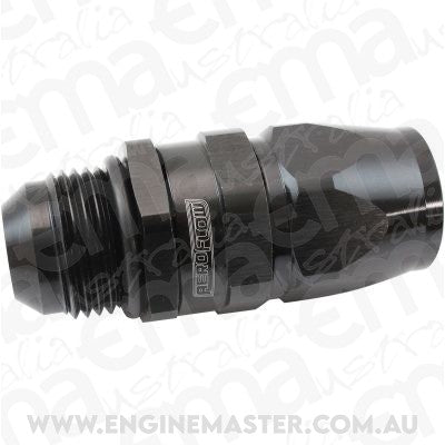 Aeroflow AF580-12-12DBLK Male -12AN to 12AN Teflon Hose