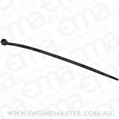 Aeroflow AF98-2510-1000 High Temp Cable Ties 2.5X100mm1000 Pack Black Zip Tie Pa46