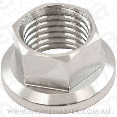 Aeroflow AF3517-0020 7/16" UNF Titanium Hex Nut