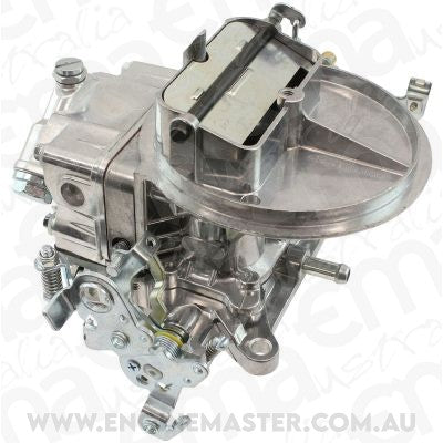 Aeroflow Performance Products AF5110-1500 2 Barrel 500CFM Carburettor Manual Choke Silver Finish