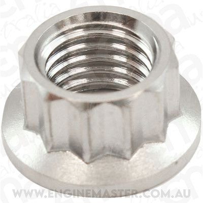 Aeroflow AF3513-0010 5/16" UNF Titanium Nut