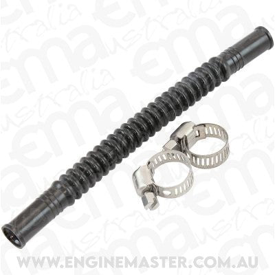 Aeroflow Performance Products AF130-05-150 5/16" In Tank Fuel Hose 150mm Length E85 Nylon Flexible 8mm