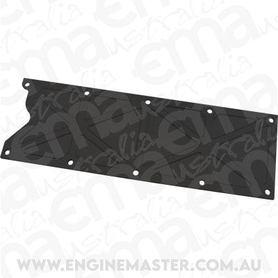 Aeroflow AF77-5025BLK Gm Ls1 Trussed Valley Plate Cover Black Alloy Ls Cast