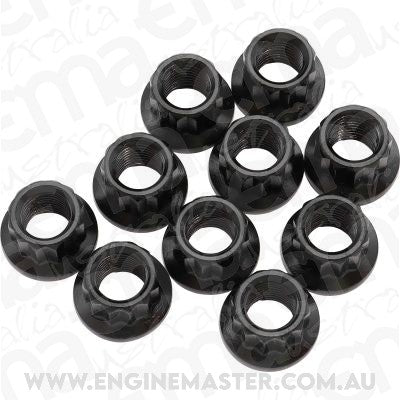 Aeroflow AF34-30-0011 7/16" UNF NUT .818" HEAD 14mm
