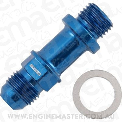 Aeroflow AF732-06L Metric M14 X 1.5mm To -6 Long Extension 51mm Blue Male -6AN