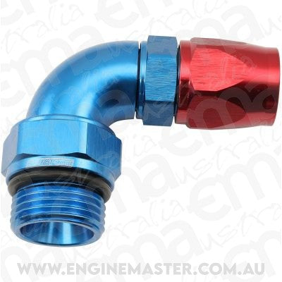 Aeroflow AF583-08-06D MALE END -6ORB to -8AN TEFLON