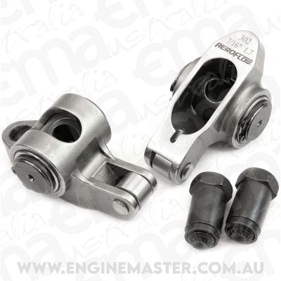 Aeroflow AF95-1223-2 SBF S/S ROCKER ARMS 7/16" STUD
