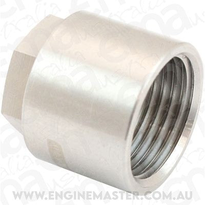 Aeroflow AFFCW-08F #8 FEMALE WELD ON NUT A/C S/S