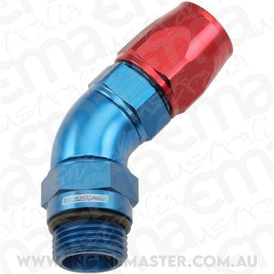 Aeroflow AF582-08-08D Male End -8ORB to -8AN Teflon