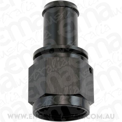 Aeroflow AF411-10BLK Female -10AN To 5/8" Barb Black With Tube Nut